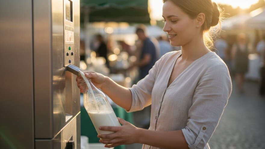 Mljekomat Mala Muu - prirodno mlijeko s farme Mala Branjevina