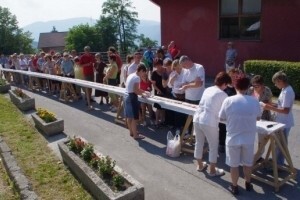 Mnoštvo izlagača na Festivalu malina u Skradu