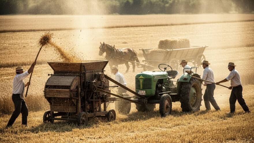 Moba požnjela žito i navršila usrid žege