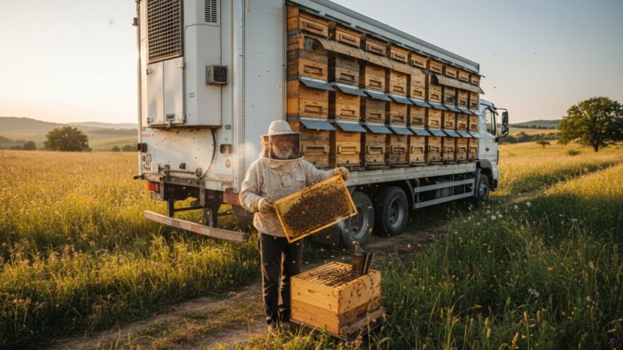 Moderno pčelarenje uz prikolicu - hladnjaču