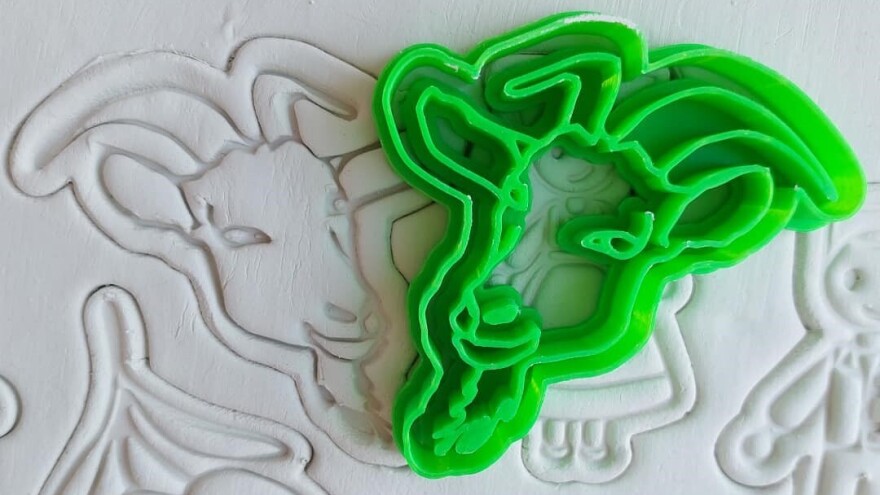 U Istri izrađuju kalupe za kekse s motivima boškarina, koze, maslina, kažuna, nošnje...