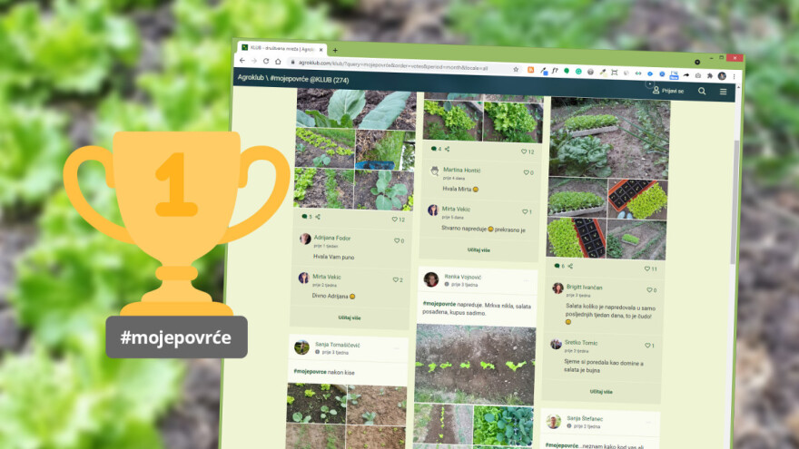 Proleće je iza nas, evo ko su dobitnici poklon igre #mojepovrće!