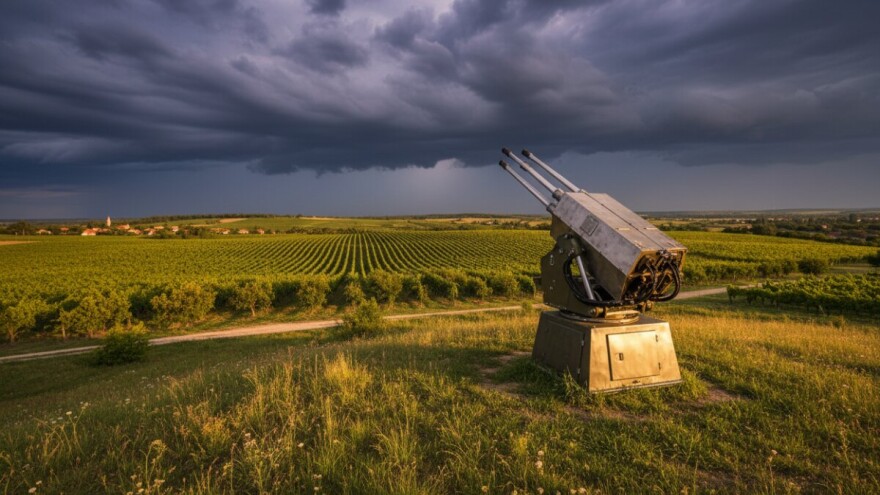 Montirana automatska protivgradna stanica