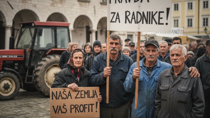 Multiprosvjed za naplatu potraživanja od Đakovštine