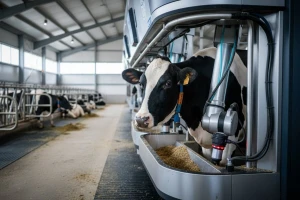 Mužnja krava robotima u slobodnom sustavu