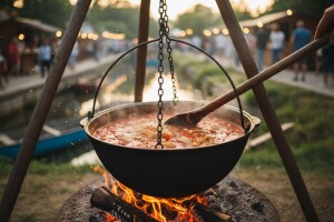 Na baranjski fiš stizali gosti iz cijele Slavonije