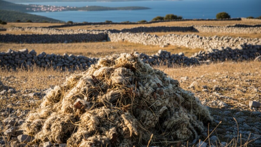 Na Cresu muku muče s 15 tona vune godišnje!