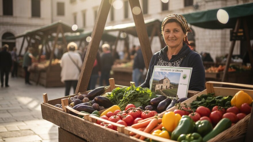 Na daruvarskoj gradskoj tržnici certificirani poljoprivredni proizvodi