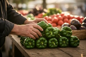 Na dubrovačkoj tržnici paprike i do 15 kn/kg!