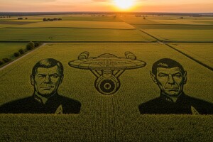 Na polju kukuruza oživele Zvezdane staze!