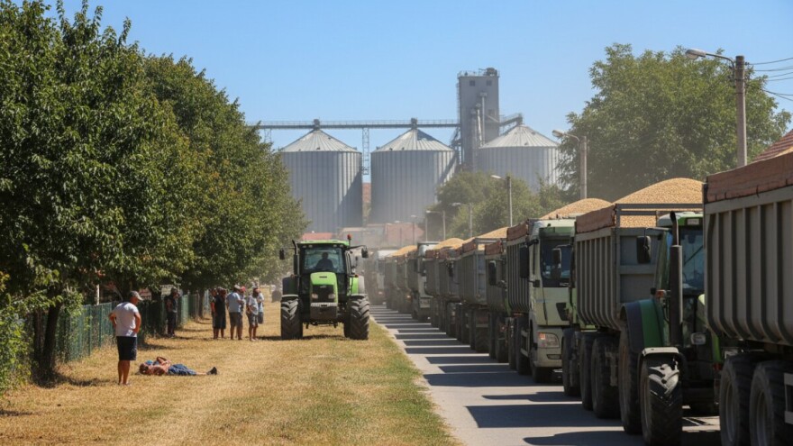 Na predaju pšenice čekaju 12 sati
