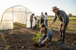 Na školskoj parceli sade povrće i 60 sorti voća!