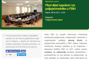 Mjesec zbrajanja šteta od mraza i tuče