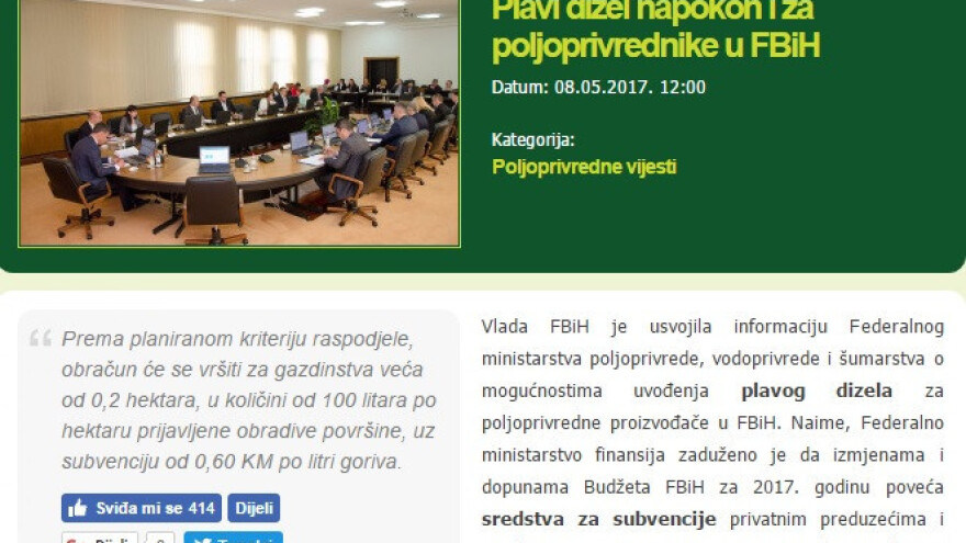 Mjesec zbrajanja šteta od mraza i tuče