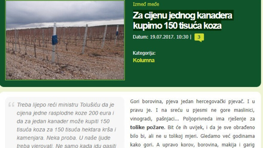 Mjesec katastrofalnih nepogoda - ne ponovio se!