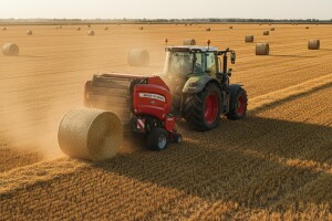Najnovija tehnologija prese za bale Massey Fergusona!