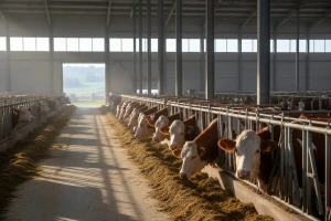 Najveća farma crvenog norveškog goveda na svijetu