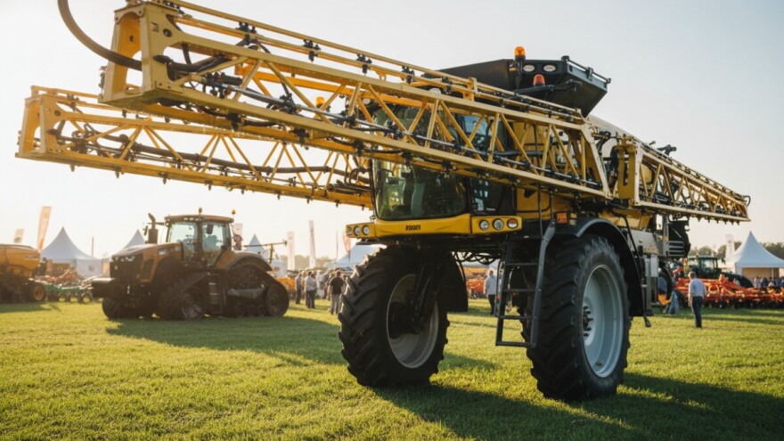 Najveće prskalice i traktori iz Kanade u Gudovcu!