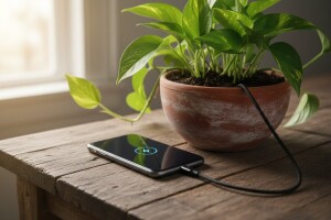 Napajanje elektronskih uređaja iz zemlje!