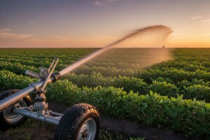 Napravio gumeni bunar za navodnjavanje soje