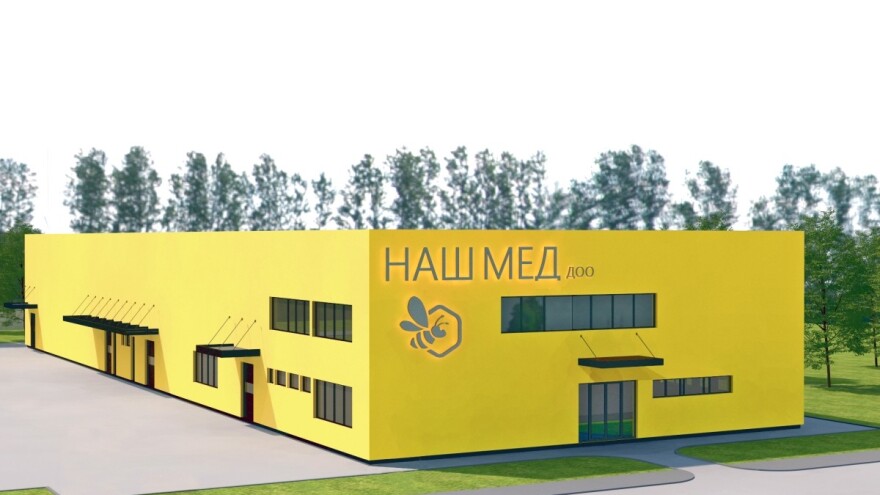 Položen kamen temeljac za pogon "Naš med"