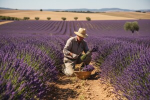 Nasadi lavande na istarskim poljima