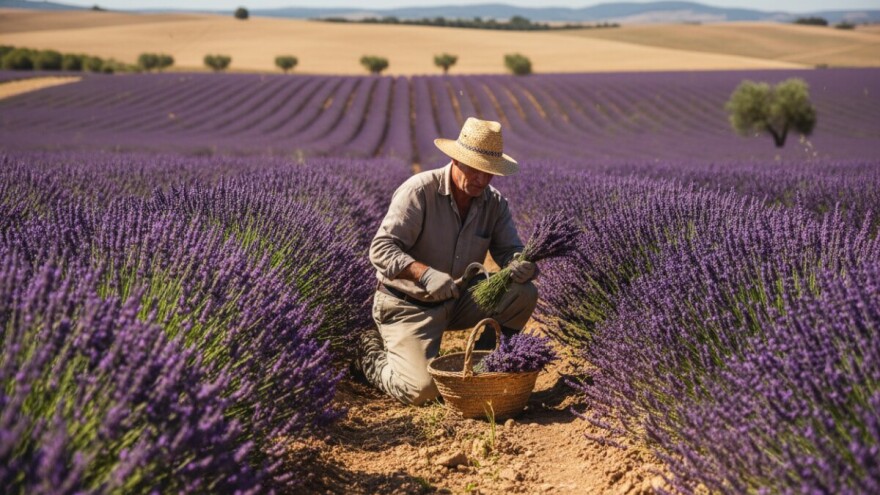 Nasadi lavande na istarskim poljima