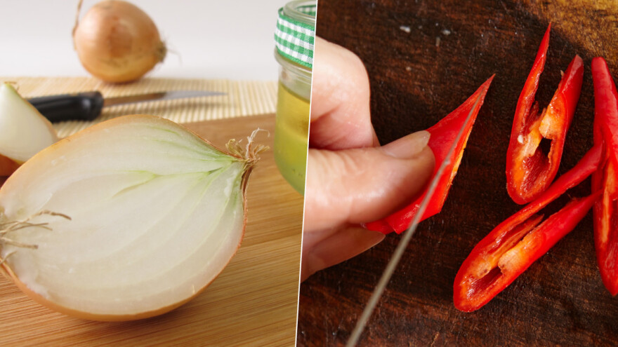Crveni luk, ljuta papričica i ren pomažu kod kašlja i kijavice