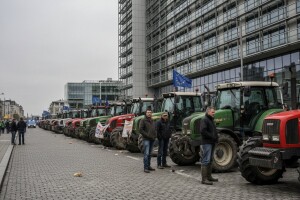 Nastavlja se prosvjed mljekara u Bruxellesu