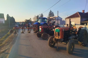 Nastavljen protest poljoprivrednika, danas blokada i u Cerovcu kod Kragujevca