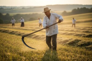 Natjecanje u košnji ručnom kosom