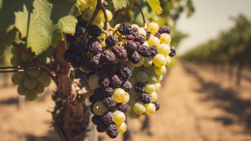 Ne pretjerujte s prorjeđivanjem lišća grožđa!