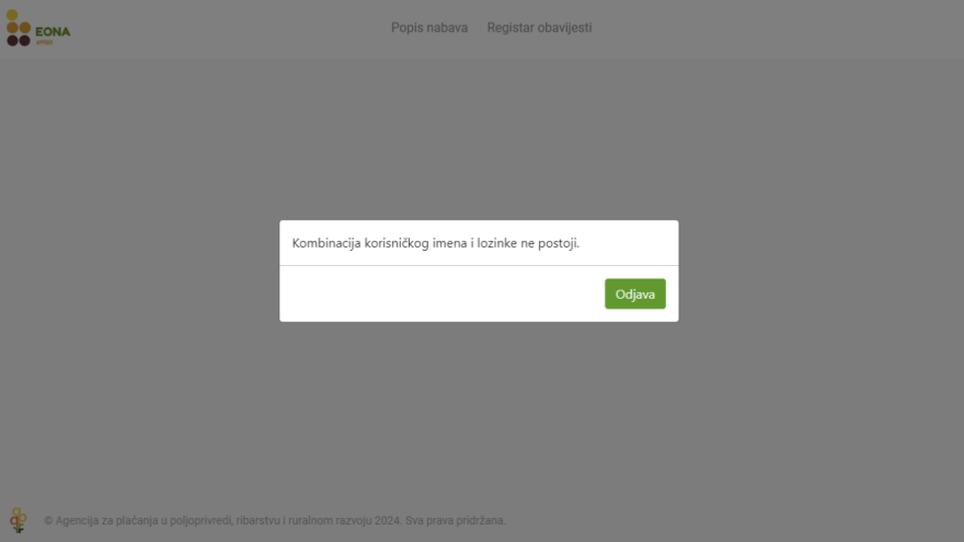 Nove muke po prijavi natječaja - sustav EONA ne radi?