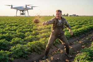 Ne voliš dronove? Krompir rješava stvar