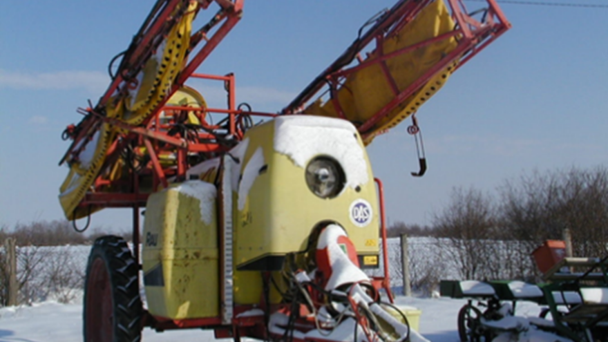 Konzervacija i skladištenje prskalica u zimskom periodu