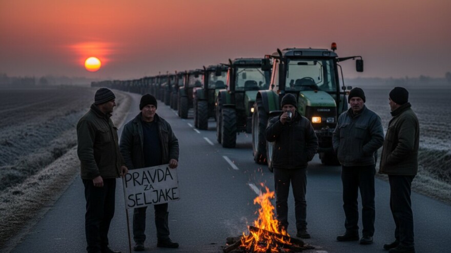 Neki traktori uklonjeni, neki na cestama