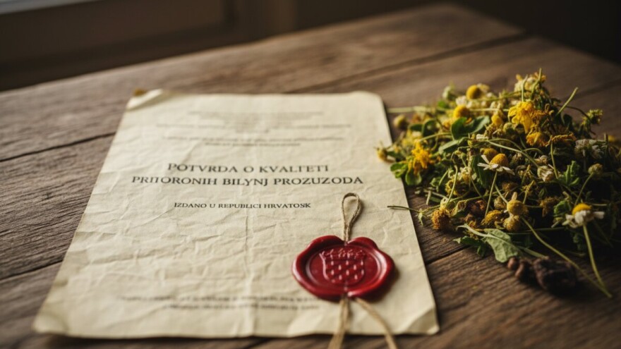 Nema prodaje ljekovitog bilja i biljnih čajeva bez certifikata