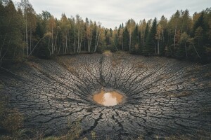 Nestalo jezero skupa s ribama