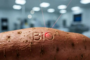Nizozemska kompanija eko plodove označava laserski