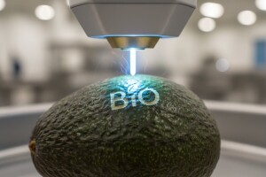 Nizozemska kompanija eko plodove označava laserski