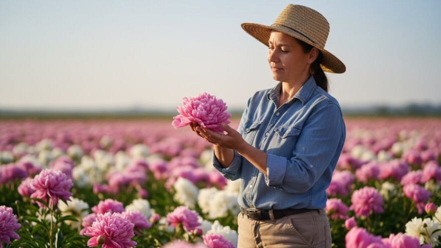 Nizozemski božuri na podravskim poljima
