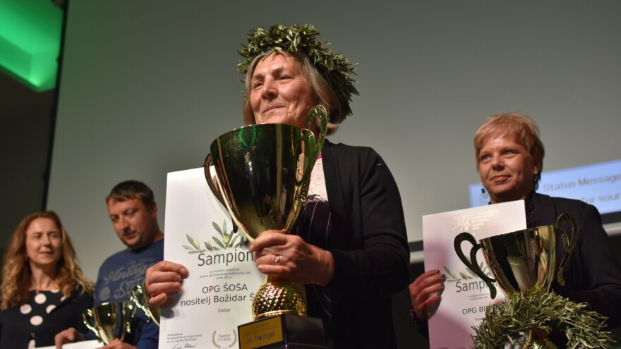 OPG Šoša prvu berbu maslina imali pod granatama - danas su šampioni Noćnjaka