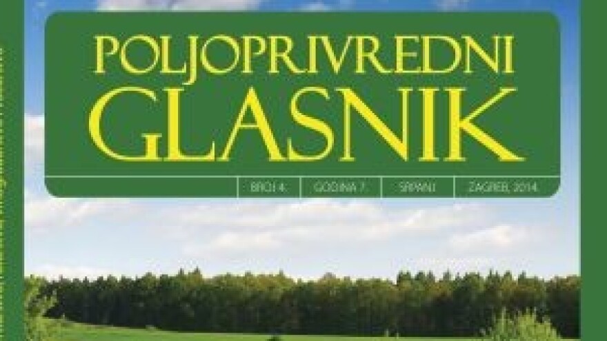 Poljoprivredni glasnik broj 4 / 14