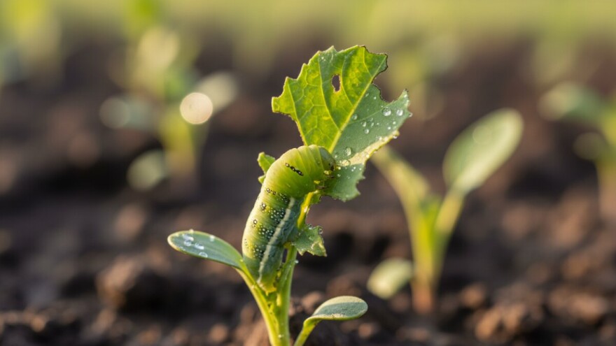 Nova vrsta gusjenica na uljanoj repici