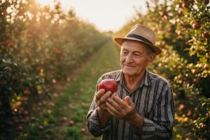 Novac koji zaradi na jabukama pretvara u novi voćnjak