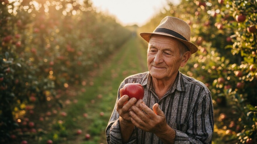 Novac koji zaradi na jabukama pretvara u novi voćnjak