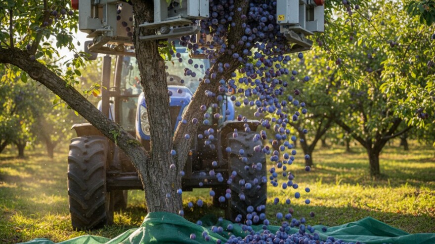 Oberu šljivu trešnjom za minutu