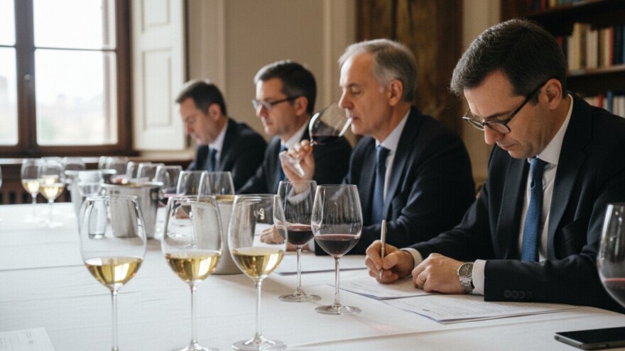 Ocjenjivanje vina za sajam SLAVIN