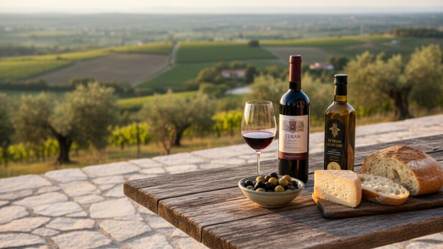 Od vina i maslinovog ulja može se živjeti