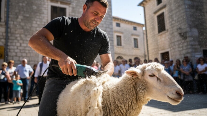 Održano 7. Državno natjecanje u striži ovaca u Drnišu